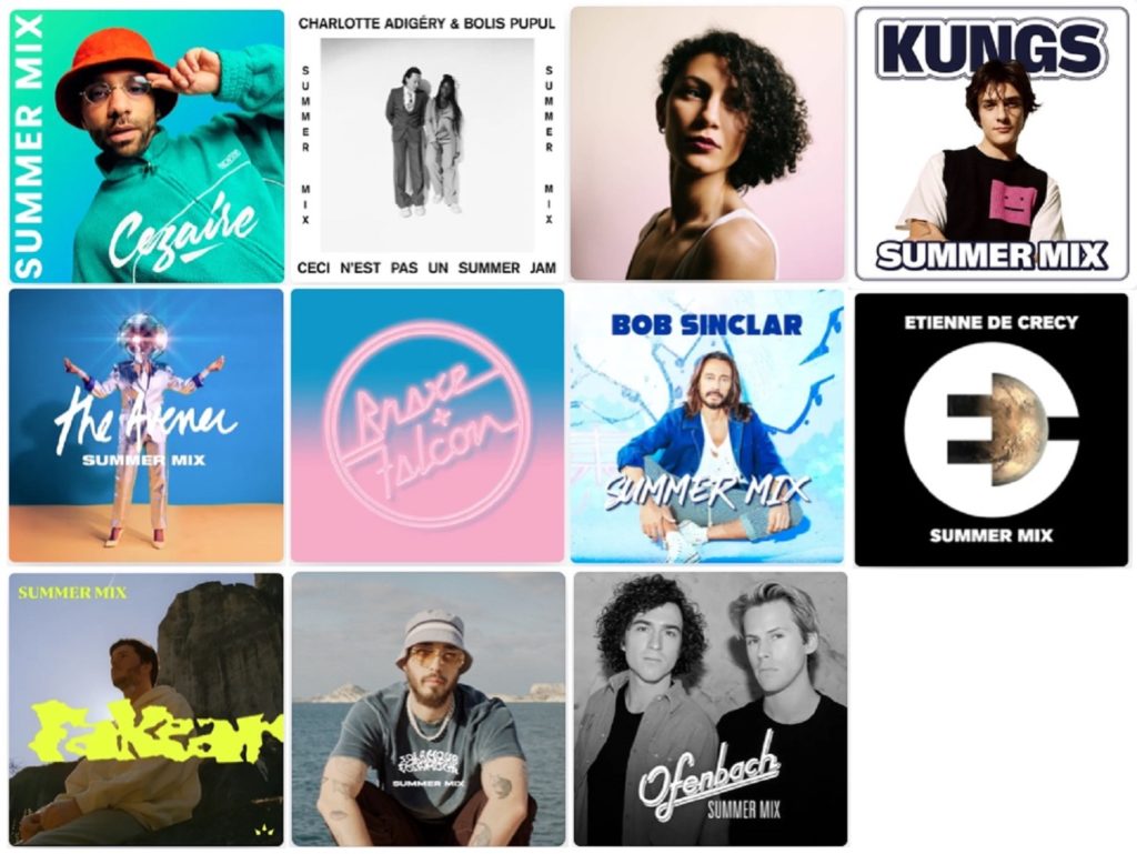 Apple Music lance ses Summer Mixes avec la crème de la scène électro française