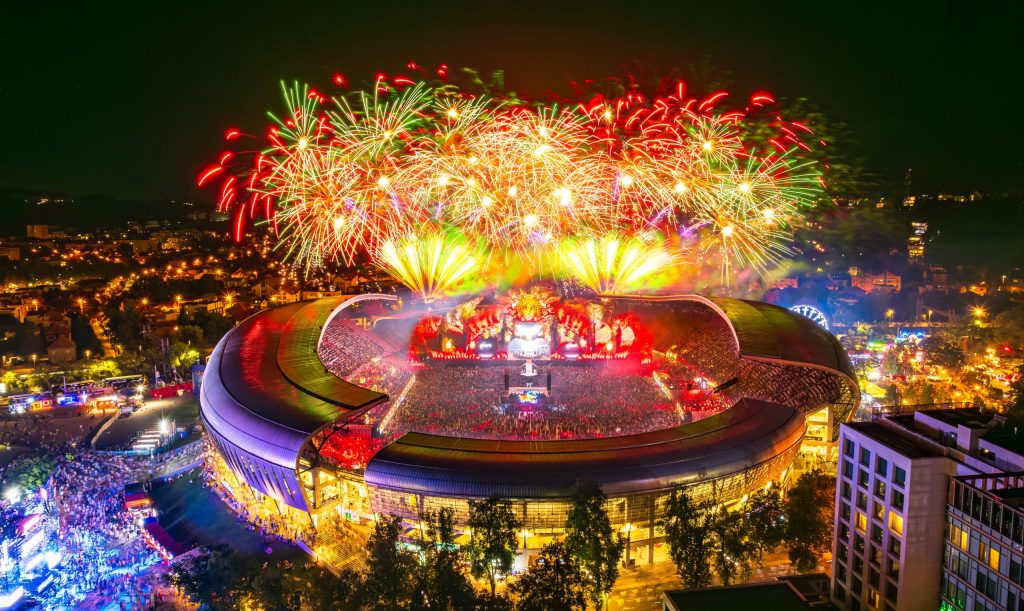 L'édition 2024 de l'UNTOLD Festival.