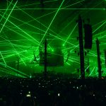 Verknipt entre dans le Guinness World Records avec le plus grand show laser jamais réalisé. Crédit : BradaMedia