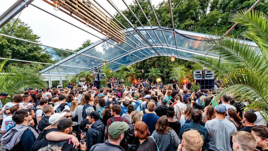 Une scène du Dekmantel festival à Amsterdam.
