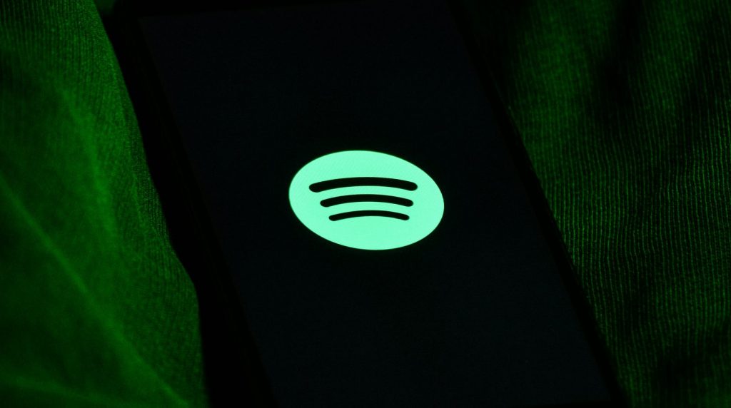 Logo Spotify. Crédit : Haithem Ferdi / Unsplash