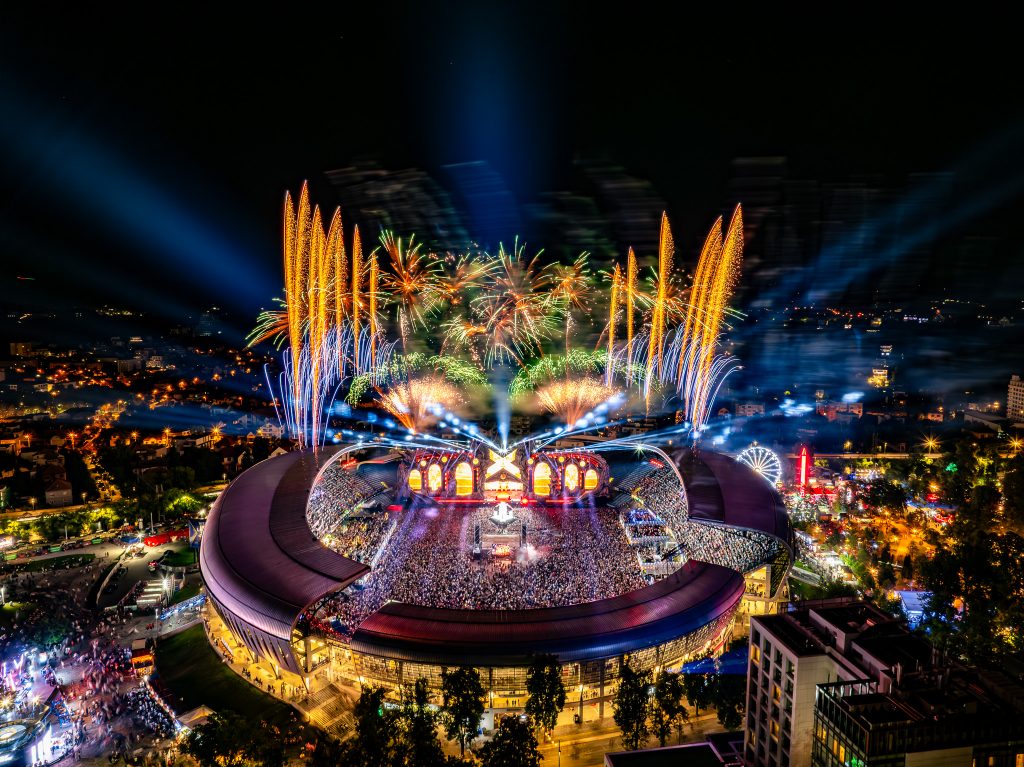 450 000 festivaliers se sont réunis sur 4 jours à l'UNTOLD 2025.