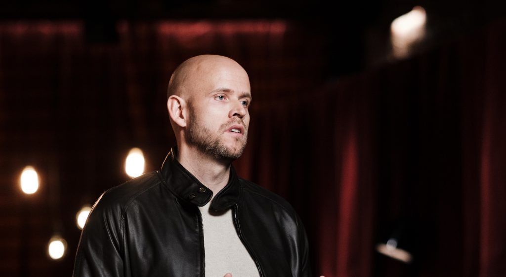 Daniel Ek de Spotify.