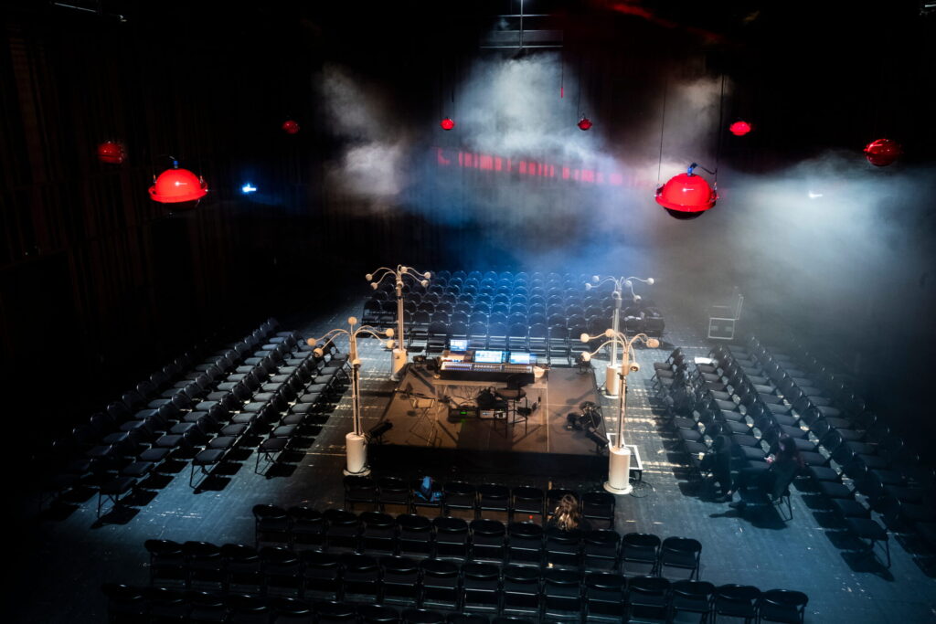 L'Acousmonium de l'INA GRM. © Didier Allard / INA