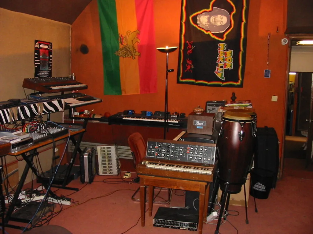 Le studio Crydamoure à Neuilly,
cocon créatif de Guy-Manuel dès 1995