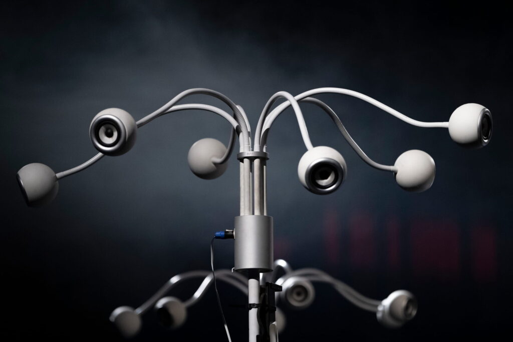 L'Acousmonium de l'INA GRM. © Didier Allard / INA