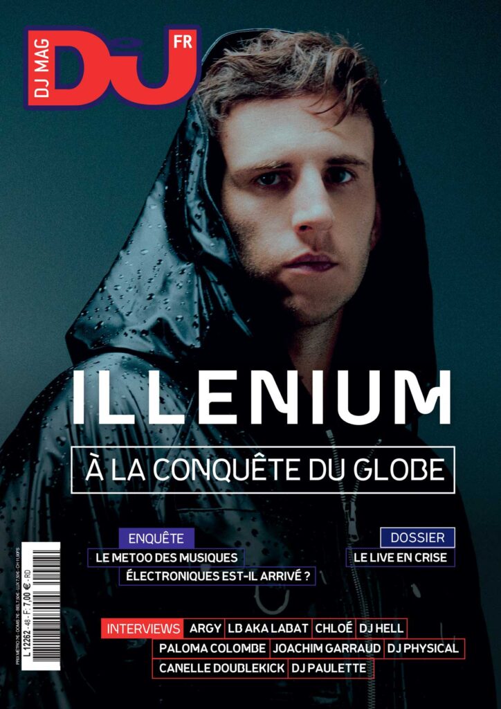 Couverture du magazine DJ MAG numéro 48 avec le DJ américain Illenium en une