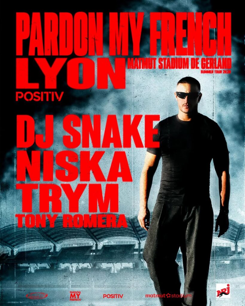 DJ Snake débarque à Lyon avec Pardon My French pour une date exceptionnelle au Matmut Stadium