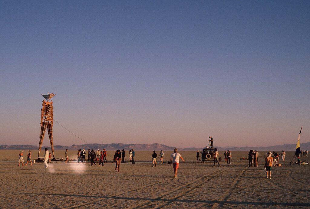 Burning Man. © Nick Lynch et Julia Wharton