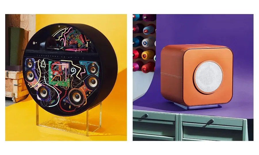 Hermès dévoile un DJ booth de luxe habillé de cuir