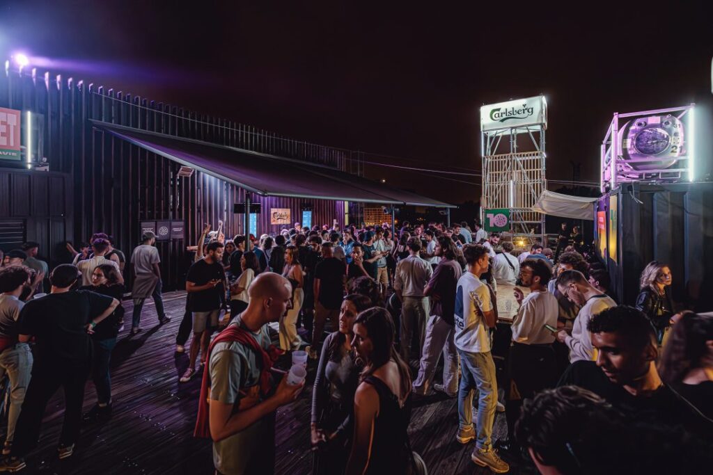 Le rooftop du Sucre à Lyon. © D.R.
