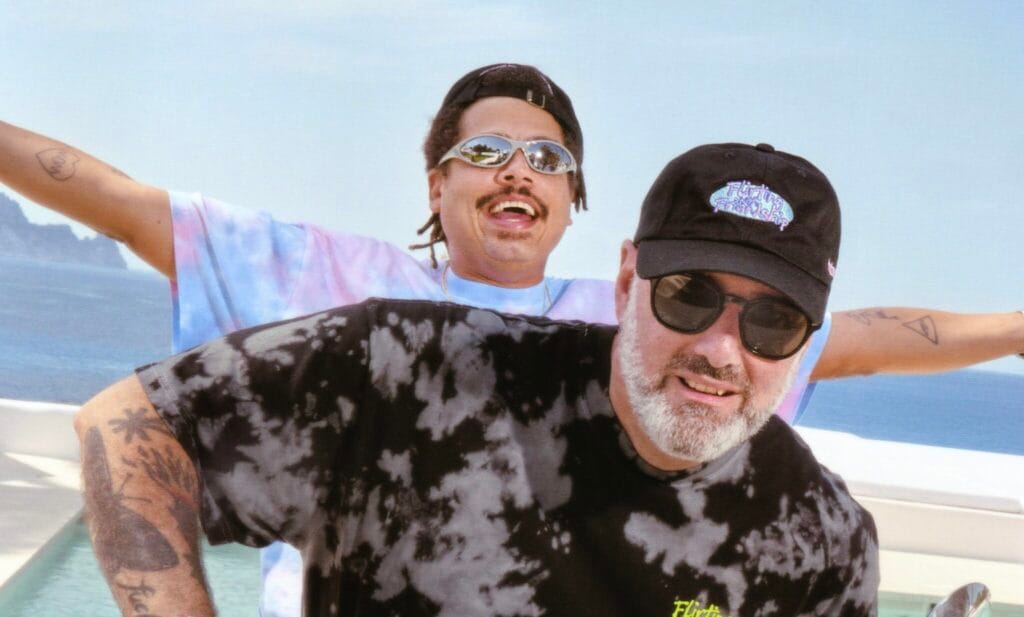 Seth Troxler et Bill Patrick relancent le podcast Flirting With Friendship. © Phoebe Hono