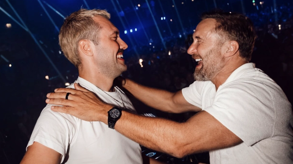 David Guetta et Marlon Hoffstadt ont sorti leur single "Caught Up". © D.R.