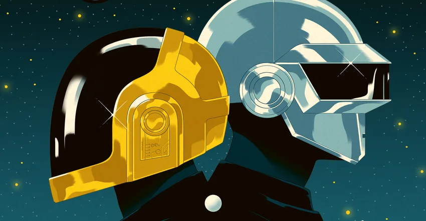 Daft Punk, Métal Hurlant. © Métal Hurlant