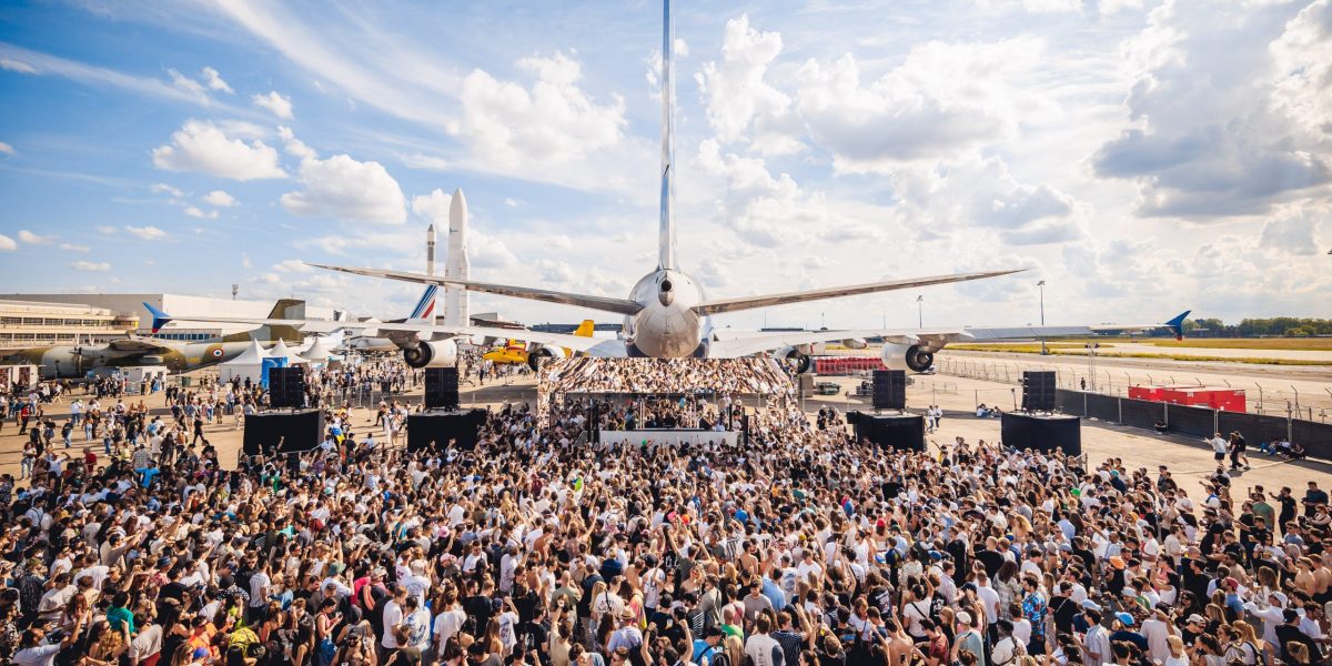 La scène A380 du Cercle Festival. © Geoffrey Hubbel