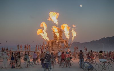 Trois morts ont été recensés à la clôture du festival Burning Man. © Bob Wick / Flickr