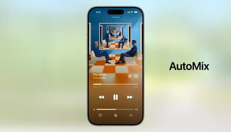 AutoMix sera bientôt disponible sur Apple Music. Crédit : Apple