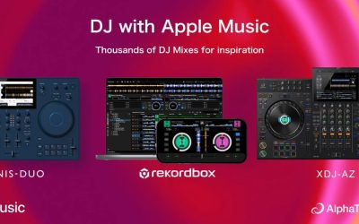 AlphaTheta intègre Apple Music avec rekordbox.