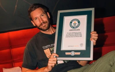 Calvin Harris est entré au Guinness World Records.
