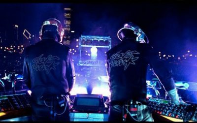 Daft Punk lors de la tournée Alive.