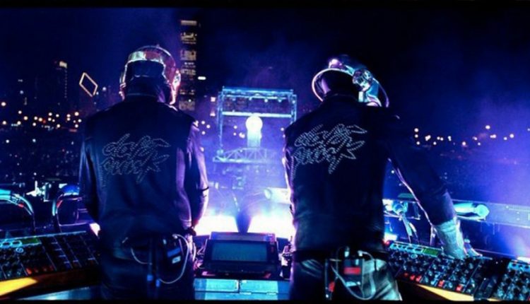 Daft Punk lors de la tournée Alive.