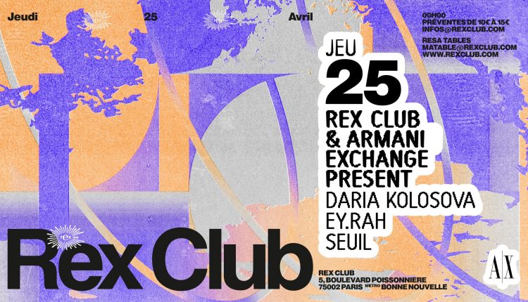 EVENT REX_PRES_AX AVRIL