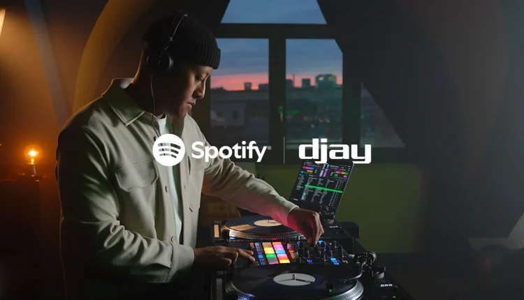 Spotify réintègre certains logiciels de DJ. Crédit : Algoriddim
