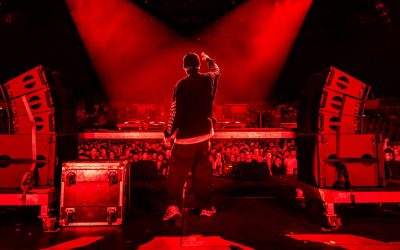 Vladimir Cauchemar lors de la Lovely XMAS Party 2024. Crédit : Pixeline