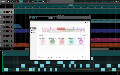 Melody Flip de Roland et Sony CSL.