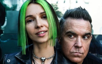 Miss Monique et Robbie Williams. © Anton Corbijn