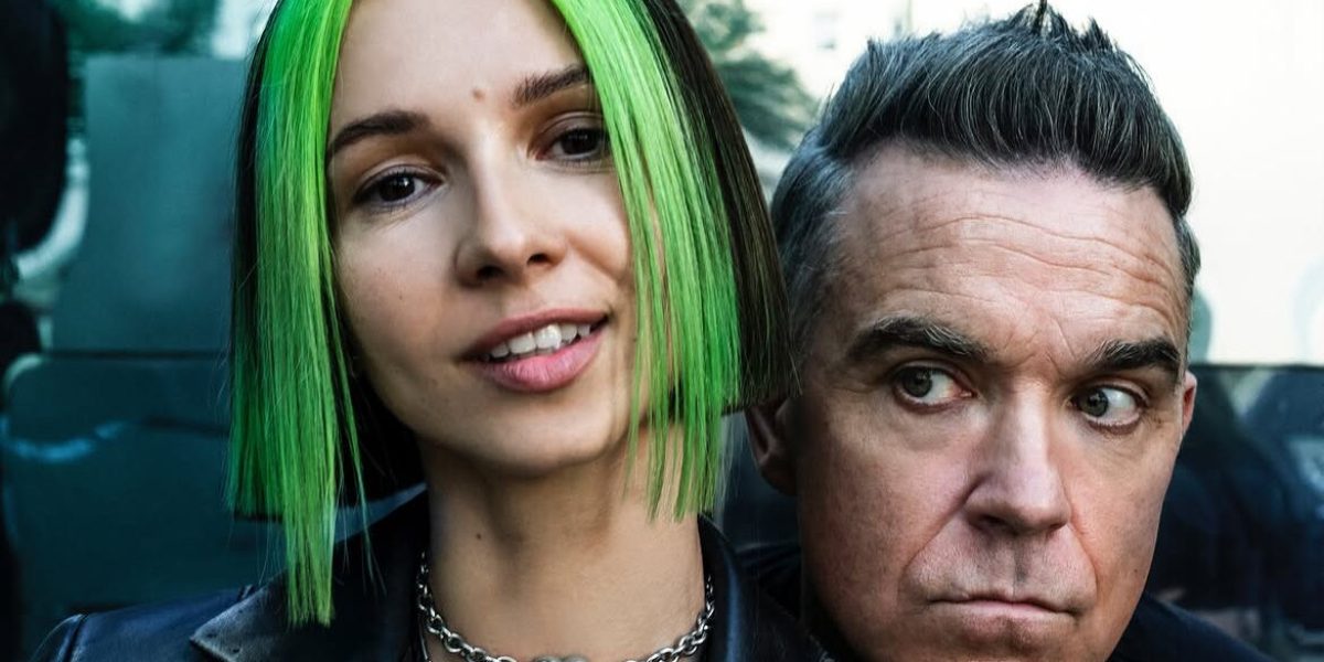 Miss Monique et Robbie Williams. © Anton Corbijn