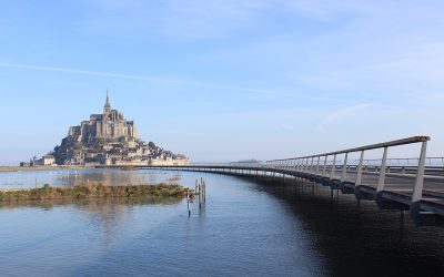 Le Mont Saint-Michel va accueillir Marée électronique le 19 septembre 2026. © Wikimedia Commons