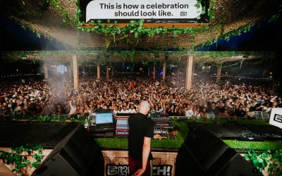 Paul Kalkbrenner, ici lors de son set au Brunch Electronik de Bordeaux, le 7 juin 2025. Crédits : Theo Kine