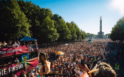 La Rave The Planet à Berlin, ici en 2023. @shotbystanley