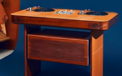 L’Atelier Horizons Disque Jockey Club, DJ Booth sur-mesure commandé par Hermès.